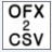 OFX2CSV(QFX转CSV工具) 2.3.2.2 官方版