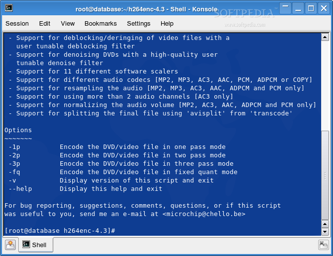 H264enc For Linux 10.4.5