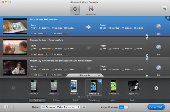 Aimersoft Mac Video Converter 1.9.0.28 正式版