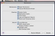 Maintenance For Mac OS X 10.7 (LION) 1.5.6
