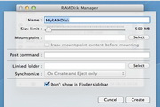 RAMDisk Manager For Mac 1.2.1 正式版