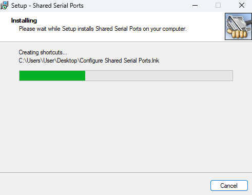 Shared Serial Ports